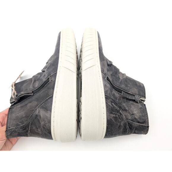 Sofft Portland Ankle Boots Leather Zip Up Women's Camo Gray Size US7.5M EU38 - Picture 10 of 12